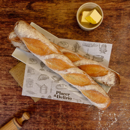 Baguette clásico masa madre