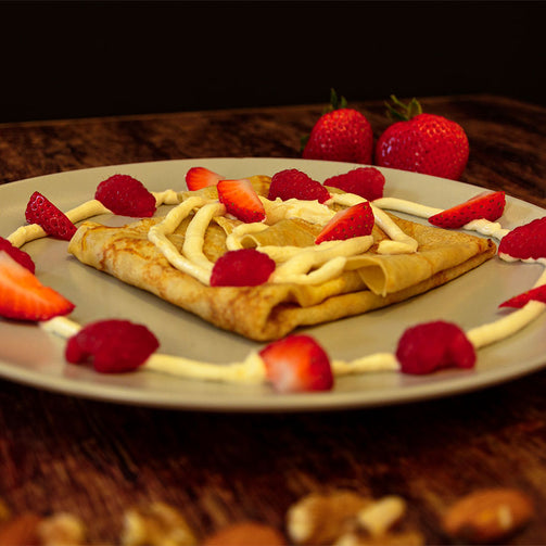 Crepas dulces de placer y delirio