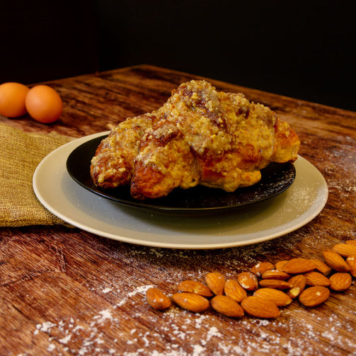 Croissant de crema de almendra
