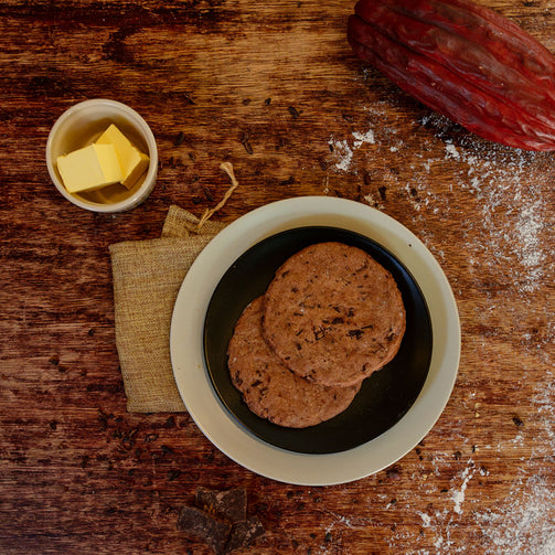 Galleta de chispas de chocolate