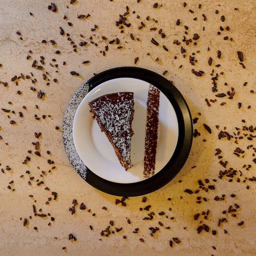 Pastel de triple chocolate