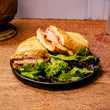 Baguette de tres carnes