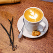 Latte vainilla caliente 12oz (354ml)